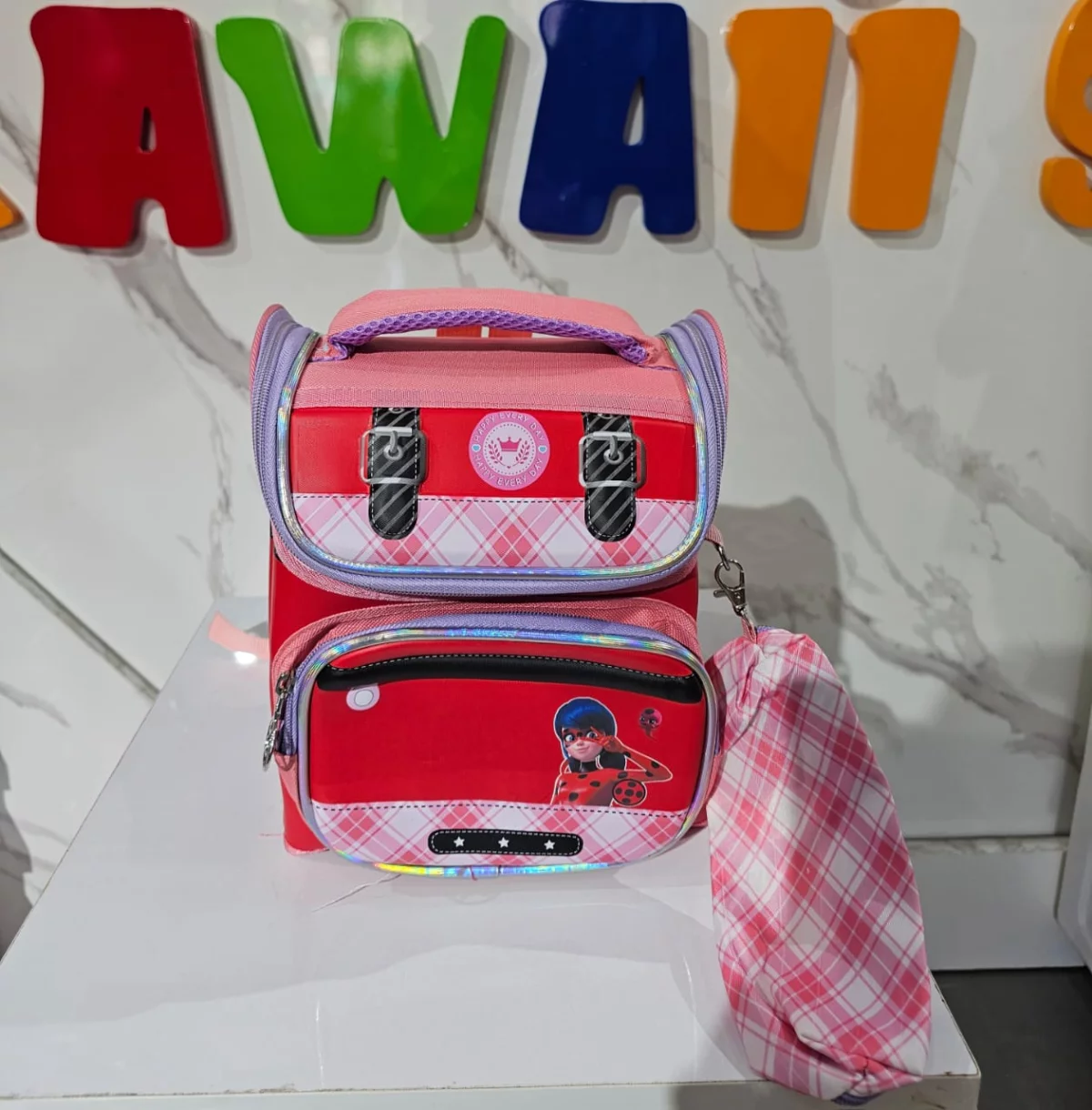 Sac maternel Pink-Red