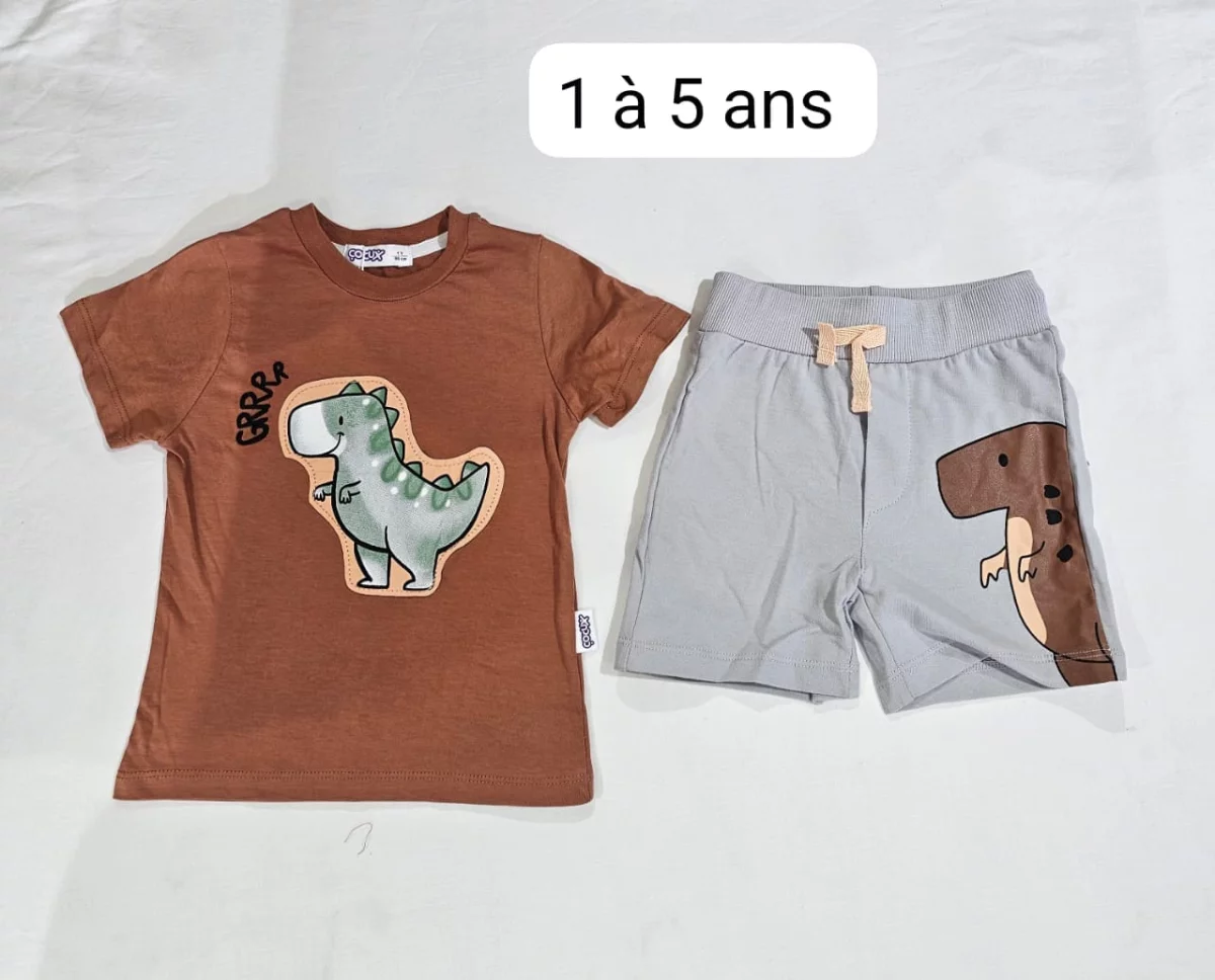 Ensemble 2 pièces "Dinausore"